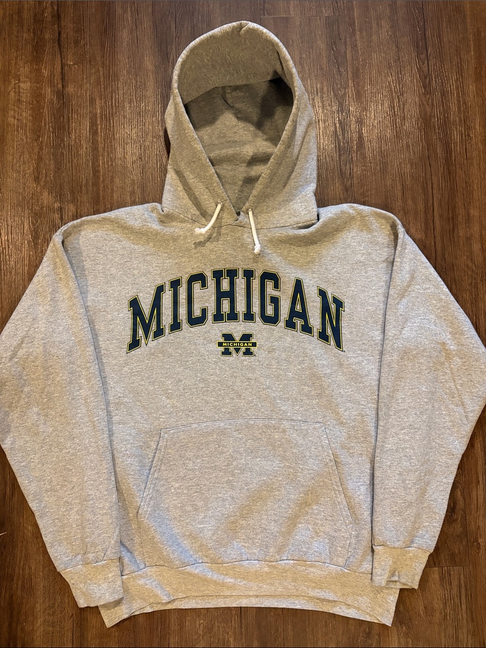 Vintage University of Michigan men’s large lightweight Hanes hoodie